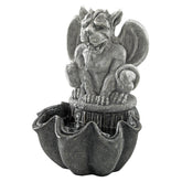 Water Fountain - Cedric the Squirt Gothic Gargoyle Statue Garden Decor Tabletop Fountain - Desk Fountain Water Feature image 0